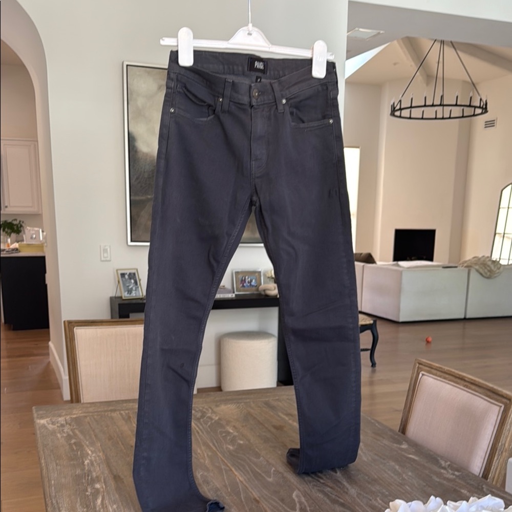 PAIGE Gray Slim Jeans Modern Fit